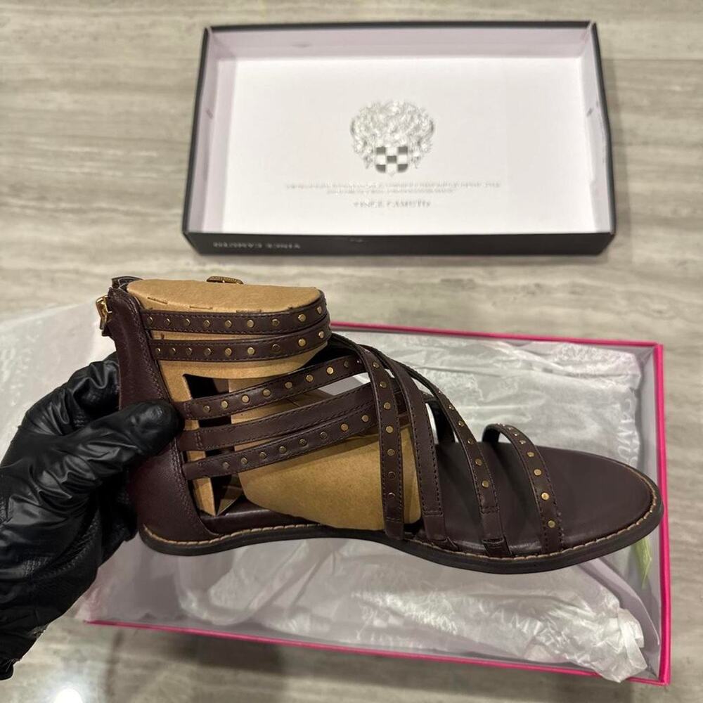Vince camuto claire leather studded